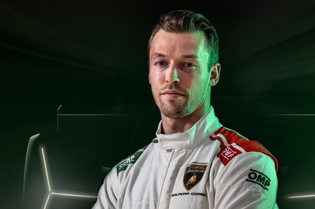 元F1ドライバーのダニール・クビアトがスーパーGT GT300クラスに挑戦。JLOCのランボルギーニをドライブへ
