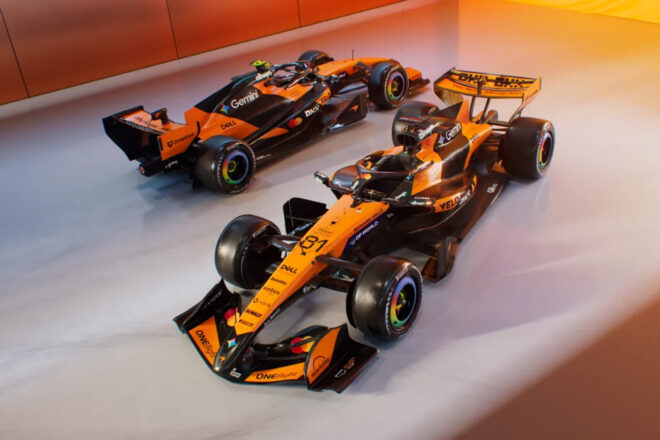マクラーレンの2026年型マシン『MCL40』のカラーリング