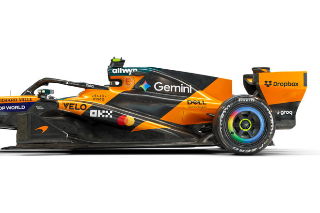 マクラーレンの2026年型マシン『MCL40』のカラーリング