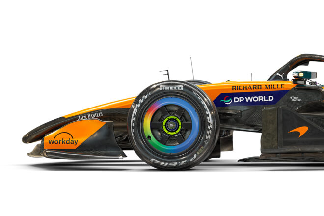 マクラーレンの2026年型マシン『MCL40』のカラーリング