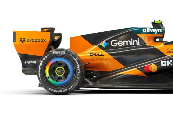 マクラーレンの2026年型マシン『MCL40』のカラーリング