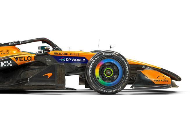 マクラーレンの2026年型マシン『MCL40』のカラーリング