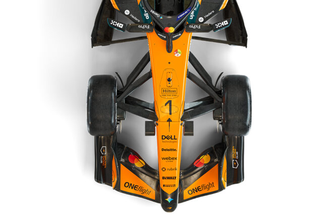 マクラーレンの2026年型マシン『MCL40』のカラーリング