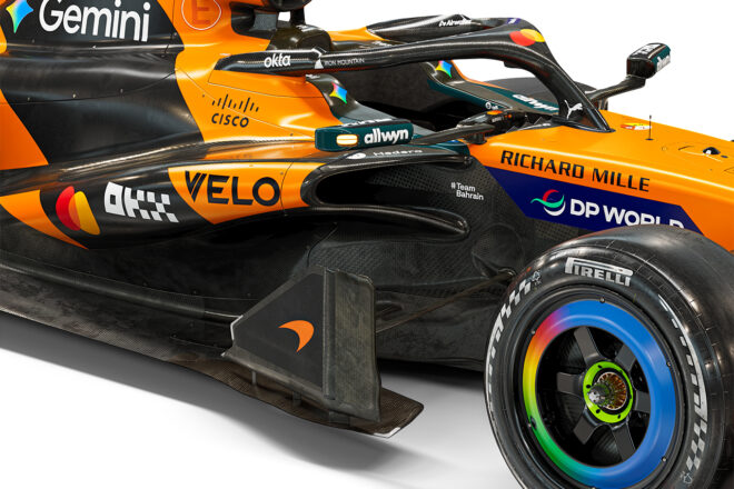 マクラーレンの2026年型マシン『MCL40』のカラーリング