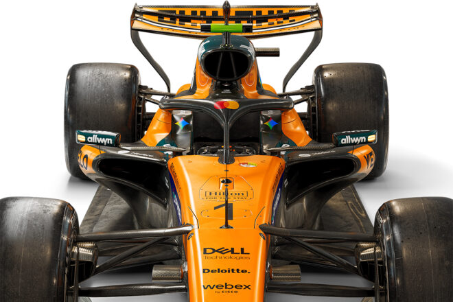 マクラーレンの2026年型マシン『MCL40』のカラーリング
