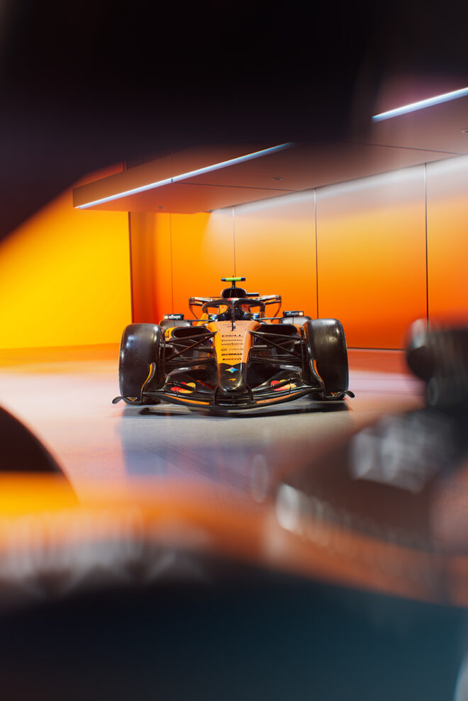 マクラーレンの2026年型マシン『MCL40』のカラーリング