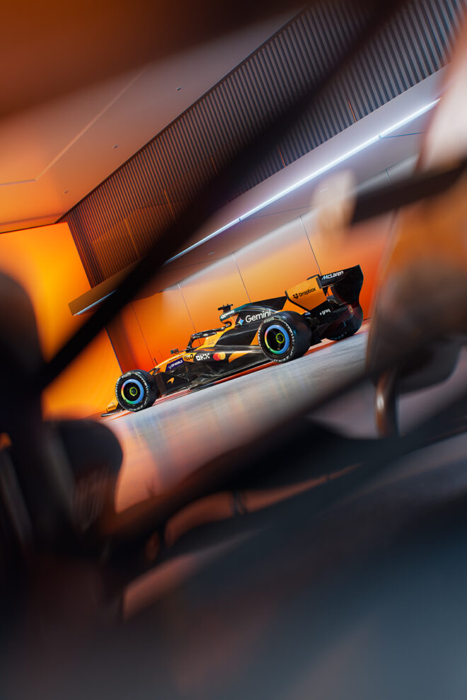 マクラーレンの2026年型マシン『MCL40』のカラーリング