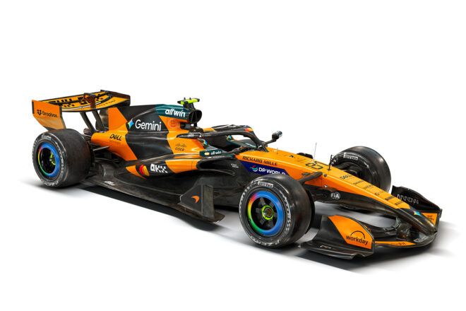 マクラーレンの2026年型マシン『MCL40』のカラーリング