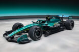 アストンマーティンの2026年型マシン『AMR26』のカラーリング