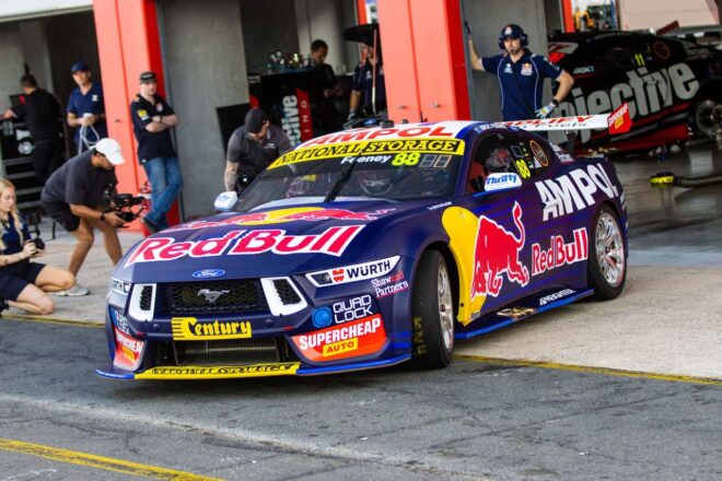 フォード陣営復帰の名門T8、レッドブル・アンポル・レーシングの2026年仕様マスタングを披露／RSC