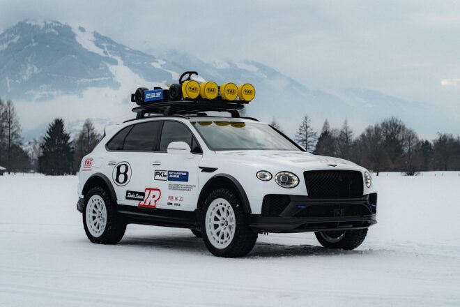ベントレー、FATアイスレースで新型『ベンテイガXコンセプト』を初公開。冒険心に満ちたオフロード体験を提供