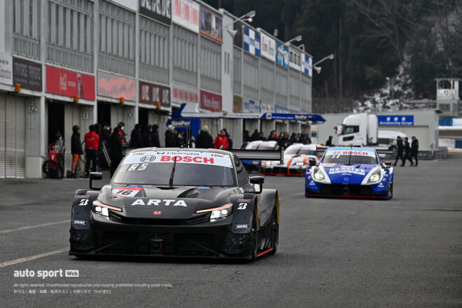 【タイム結果】スーパーGT GT500クラス　岡山メーカーテスト　2月10日