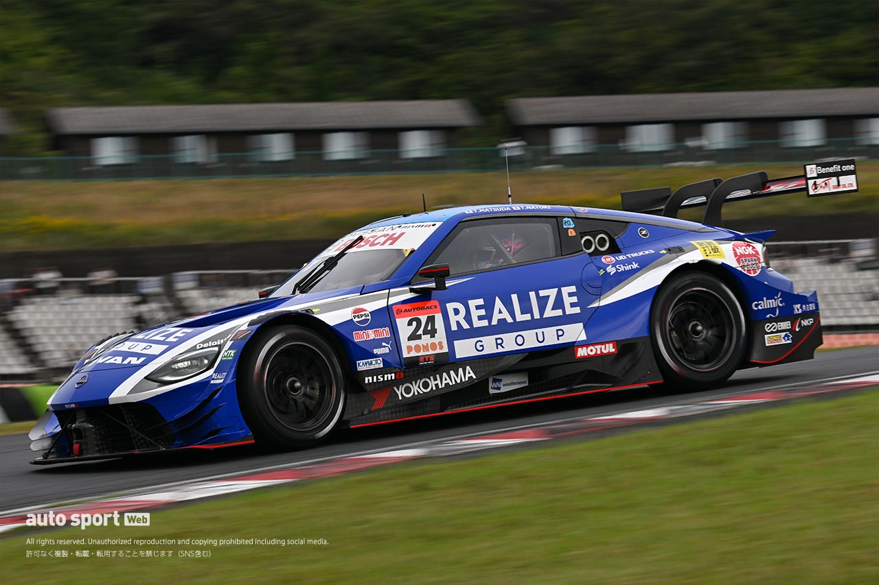 3月末まで続く空力開発。岡山メーカーテストで見られたGT500車両に昨年までと異なる外観