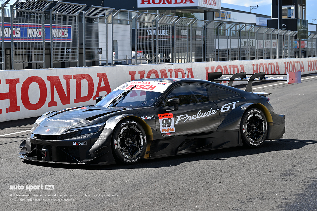 3月末まで続く空力開発。岡山メーカーテストで見られたGT500車両に昨年までと異なる外観