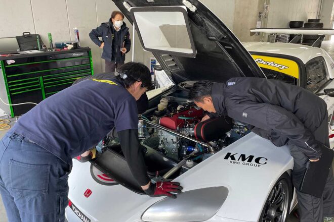 B-MaxとASMがタッグを組みAttack筑波に挑戦。木村偉織がホンダS2000で記録更新を狙う