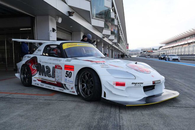 B-MaxとASMがタッグを組みAttack筑波に挑戦。木村偉織がホンダS2000で記録更新を狙う