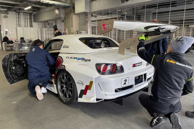 B-MaxとASMがタッグを組みAttack筑波に挑戦。木村偉織がホンダS2000で記録更新を狙う