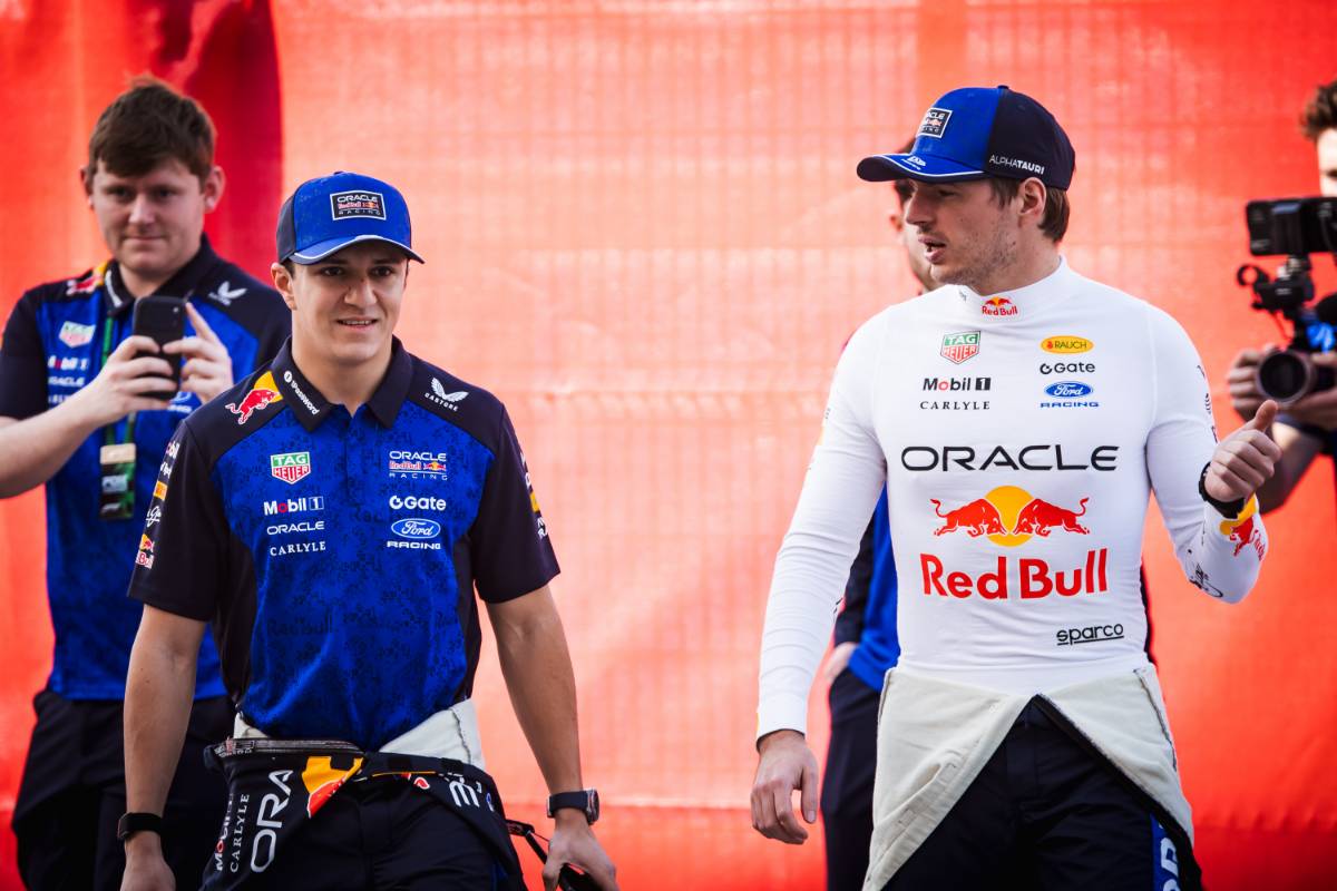 アイザック・ハジャー＆マックス・フェルスタッペン（レッドブル）