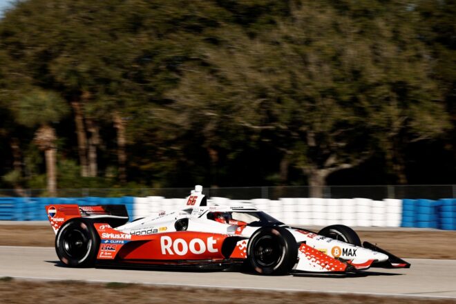 インディカーテストがセブリングで実施。アームストロング、パロウらホンダ勢が各セッションでトップに