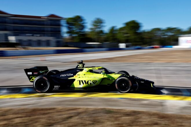 インディカーテストがセブリングで実施。アームストロング、パロウらホンダ勢が各セッションでトップに