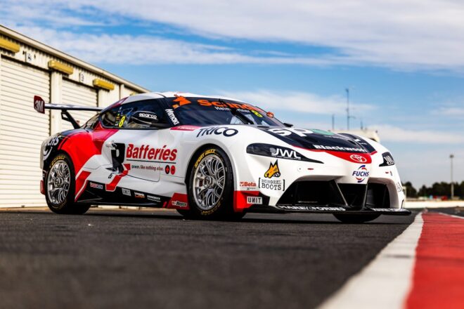 トヨタで3台体制を敷くBJRが『GRスープラ』を初披露。シェイクダウン完了で「本当に誇らしい」／RSC