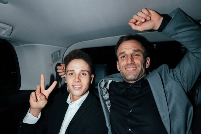 ディオゴ・モレイラ（プロホンダLCR）とヨハン・ザルコ（カストロール・ホンダLCR）