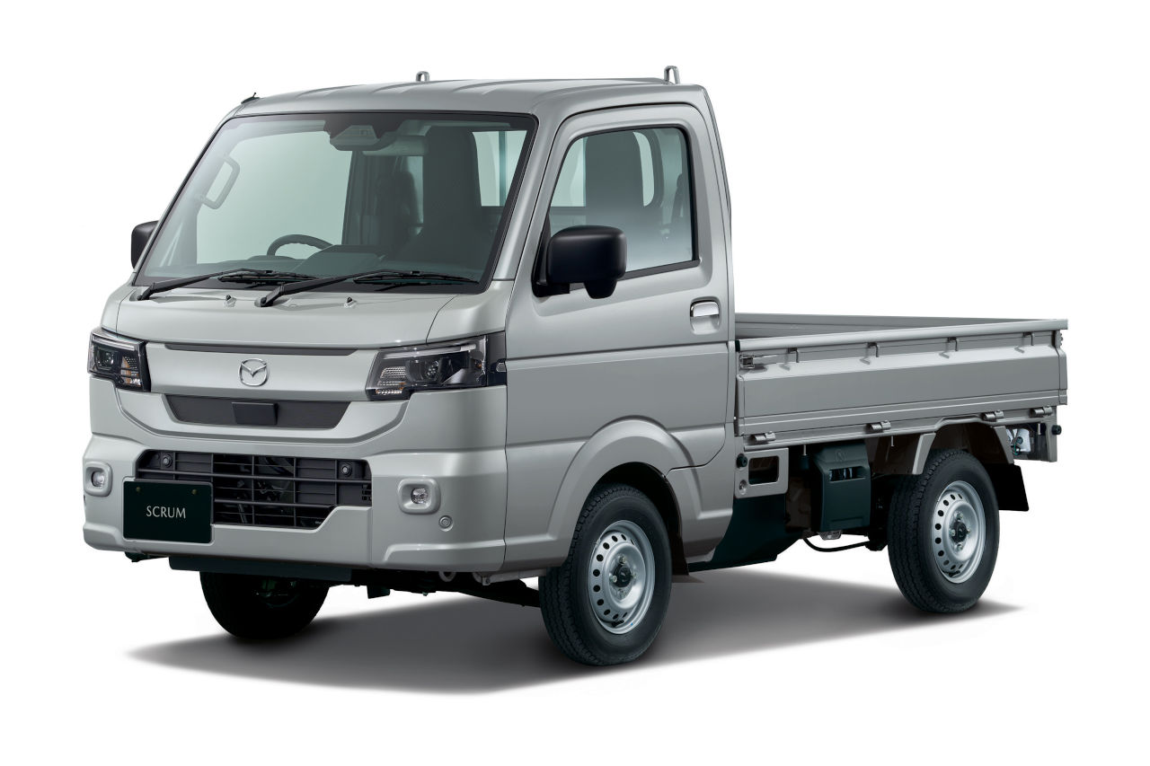 グレード見直しで122万円から。新デザインの改良型『マツダ・スクラムトラック』発売