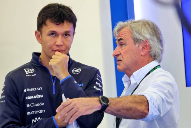 アレクサンダー・アルボン（ウイリアムズ）＆カルロス・サインツ・シニア