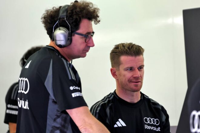 マッティア・ビノット＆ニコ・ヒュルケンベルグ（アウディ）