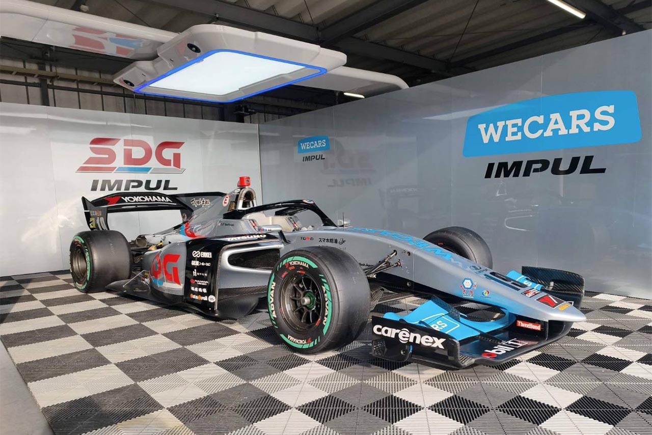 WECARS IMPUL with SDGが『SDGモータースポーツフェア』で2026年のスーパーフォーミュラ参戦カラーリングをお披露目