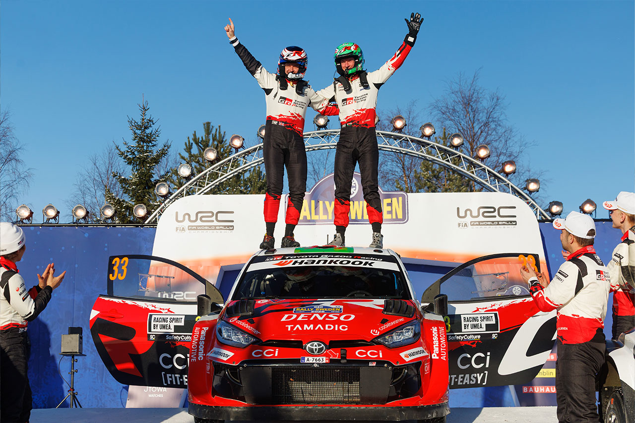 エルフィン・エバンス（トヨタGRヤリス・ラリー1）