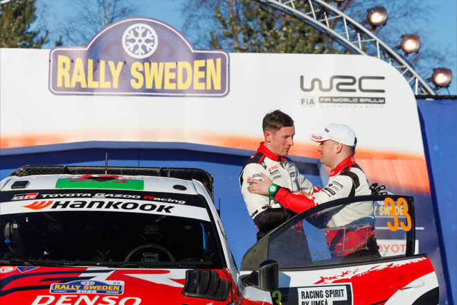 エルフィン・エバンス（トヨタGRヤリス・ラリー1）