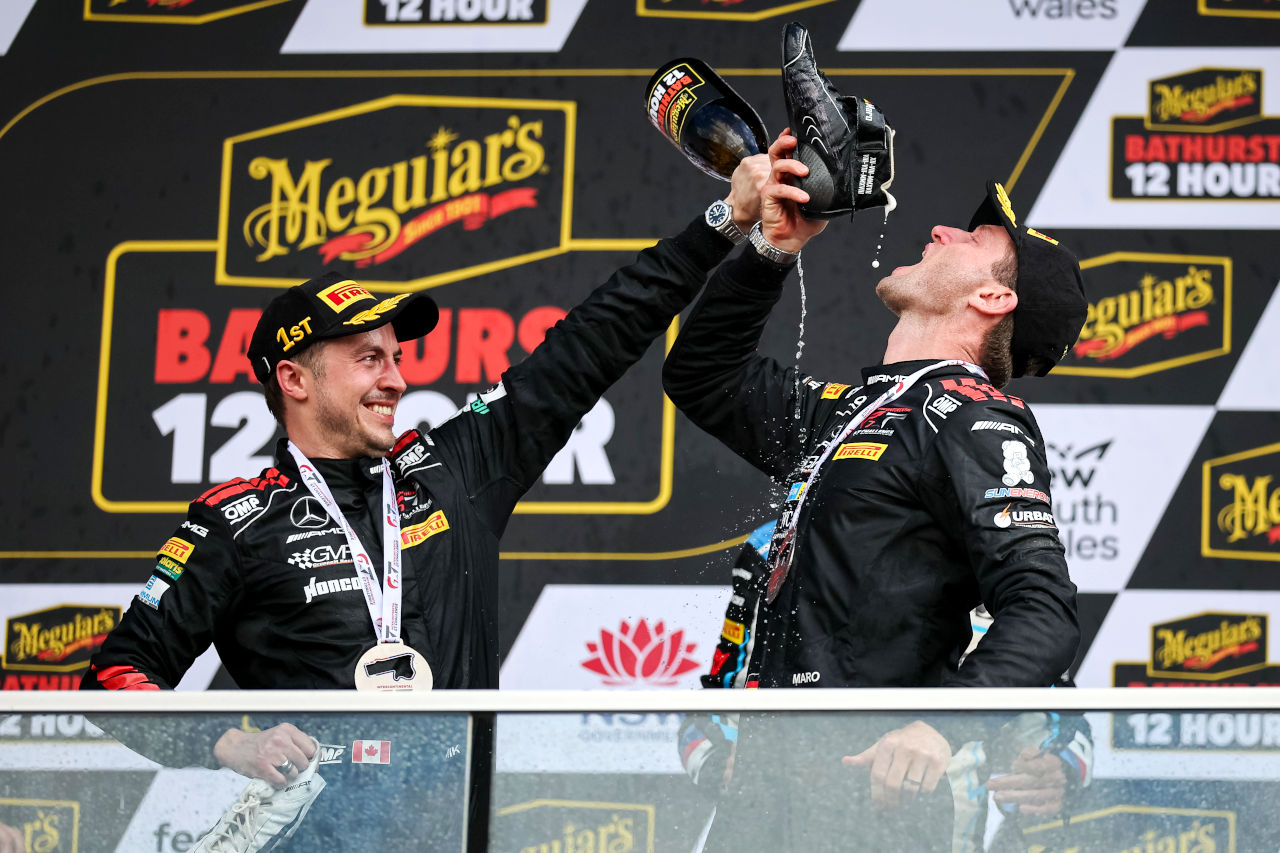 10回目の挑戦で悲願達成。バサースト12時間レース初優勝のマーロ・エンゲル「信じて叩き続けてきた扉がついに開いた」