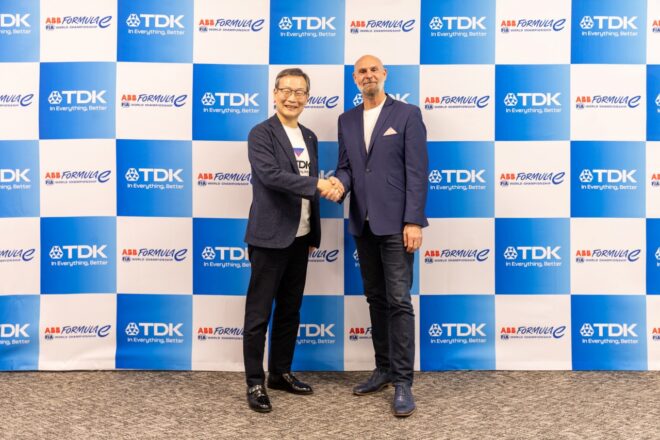 フォーミュラE東京大会のタイトルパートナーにTDKが就任。大会名は『2026 TDK Tokyo E-Prix』に