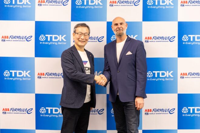 フォーミュラE東京大会のタイトルパートナーにTDKが就任。大会名は『2026 TDK Tokyo E-Prix』に