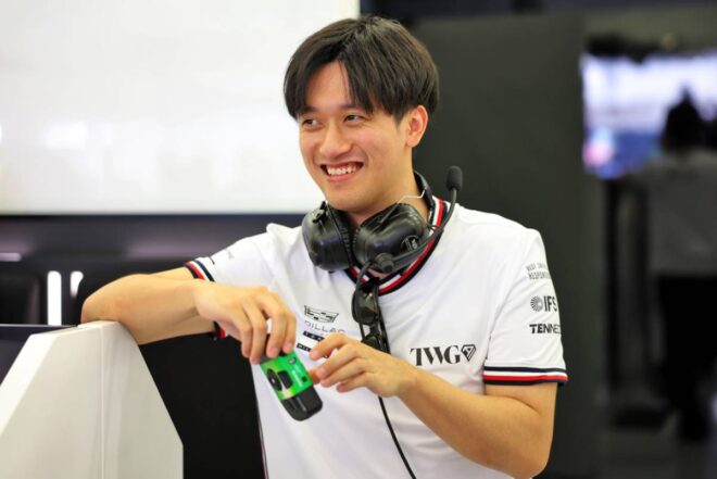 周冠宇（キャデラック リザーブドライバー）