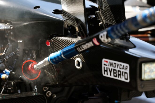 インディカーの開幕前オープンテストがフェニックスで実施。25人がショートオーバルで計4853周をラップ