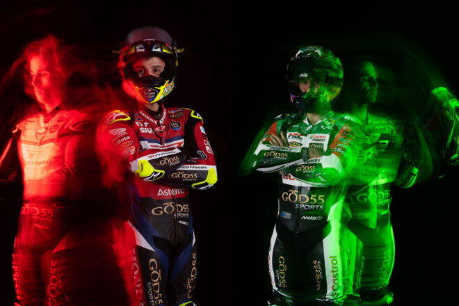 ホンダLCRのヨハン・ザルコとディオゴ・モレイラ