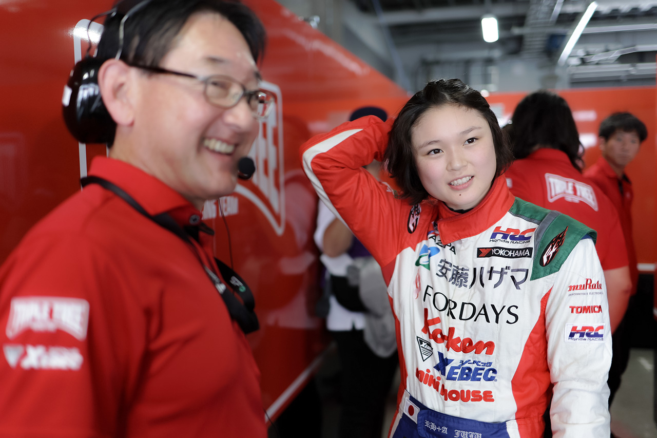 Juju（HAZAMA ANDO Triple Tree Racing）