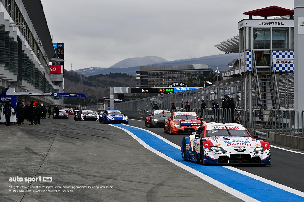 【タイム結果】2026スーパーGT GT500富士メーカーテスト　2月20日午前／午後セッション