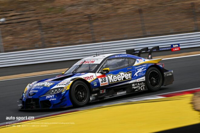 2日間に渡るGT500富士メーカーテストはTGR TEAM au TOM’Sの36号車が最速。赤旗中断は一度もなく終了