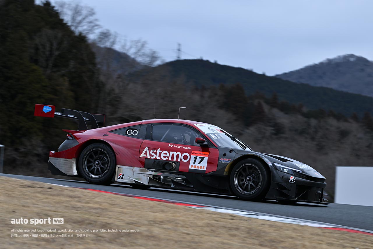 2日間に渡るGT500富士メーカーテストはTGR TEAM au TOM’Sの36号車が最速。赤旗中断は一度もなく終了