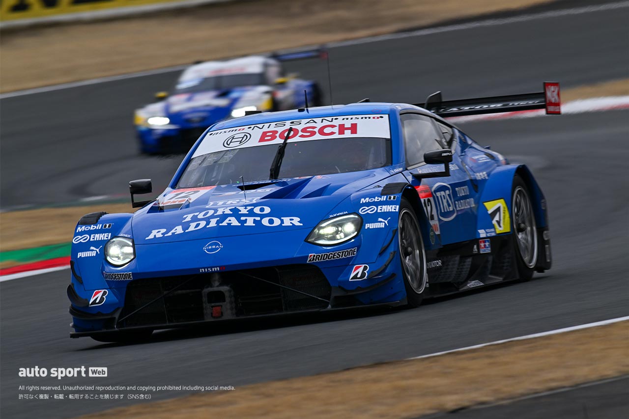 2日間に渡るGT500富士メーカーテストはTGR TEAM au TOM’Sの36号車が最速。赤旗中断は一度もなく終了