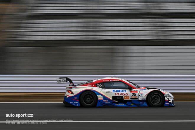 2日間に渡るGT500富士メーカーテストはTGR TEAM au TOM’Sの36号車が最速。赤旗中断は一度もなく終了