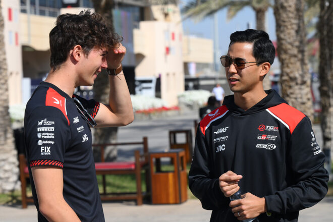 オリバー・ベアマン＆平川亮（ハース）