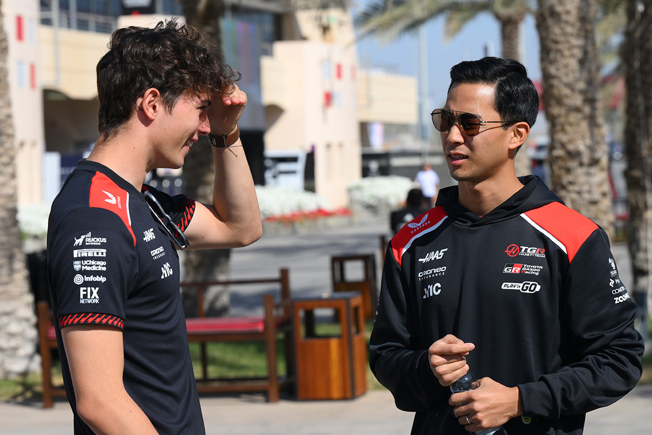 オリバー・ベアマン＆平川亮（ハース）