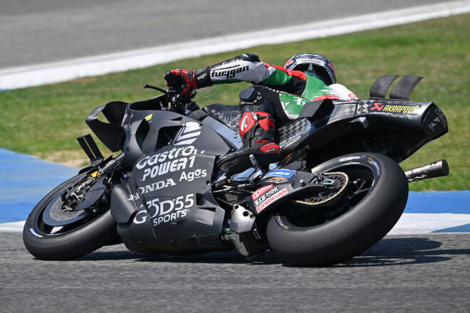 ヨハン・ザルコ（カストロール・ホンダLCR）／2026MotoGPブリラム公式テスト