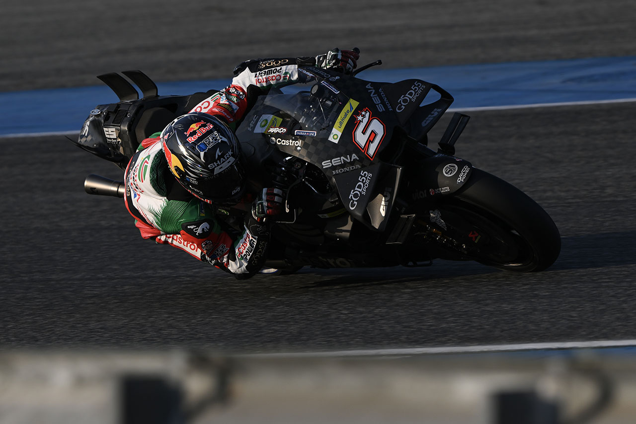 ヨハン・ザルコ（カストロール・ホンダLCR）／2026MotoGPタイ公式テスト
