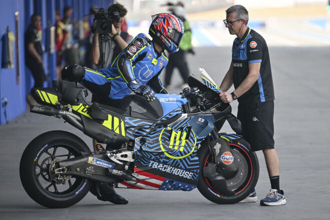 小椋藍（トラックハウスMotoGPチーム）／2026MotoGPタイ公式テスト