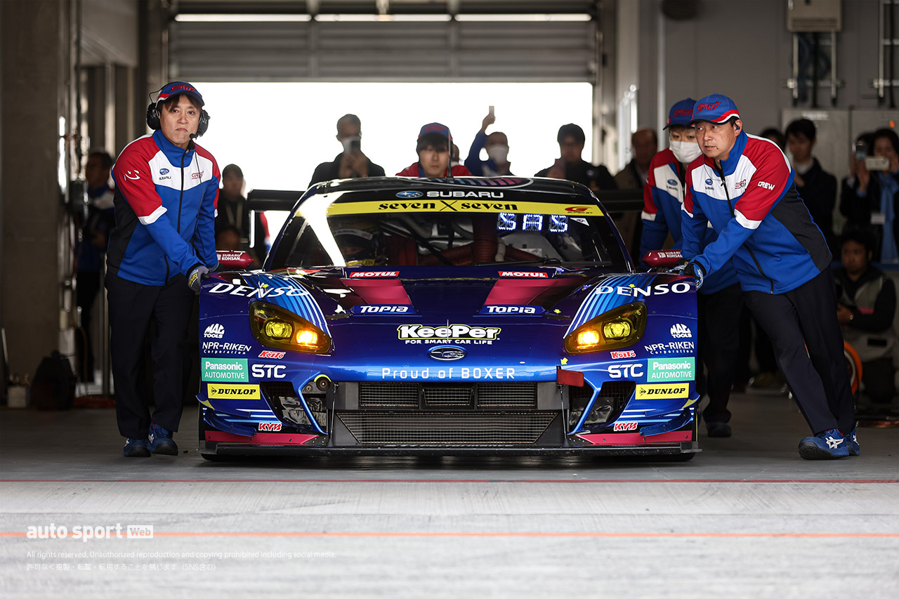 スバル／STI、2026年型BRZ GT300を正式にお披露目。心機一転の新造エンジン投入で5年ぶり王座目指す